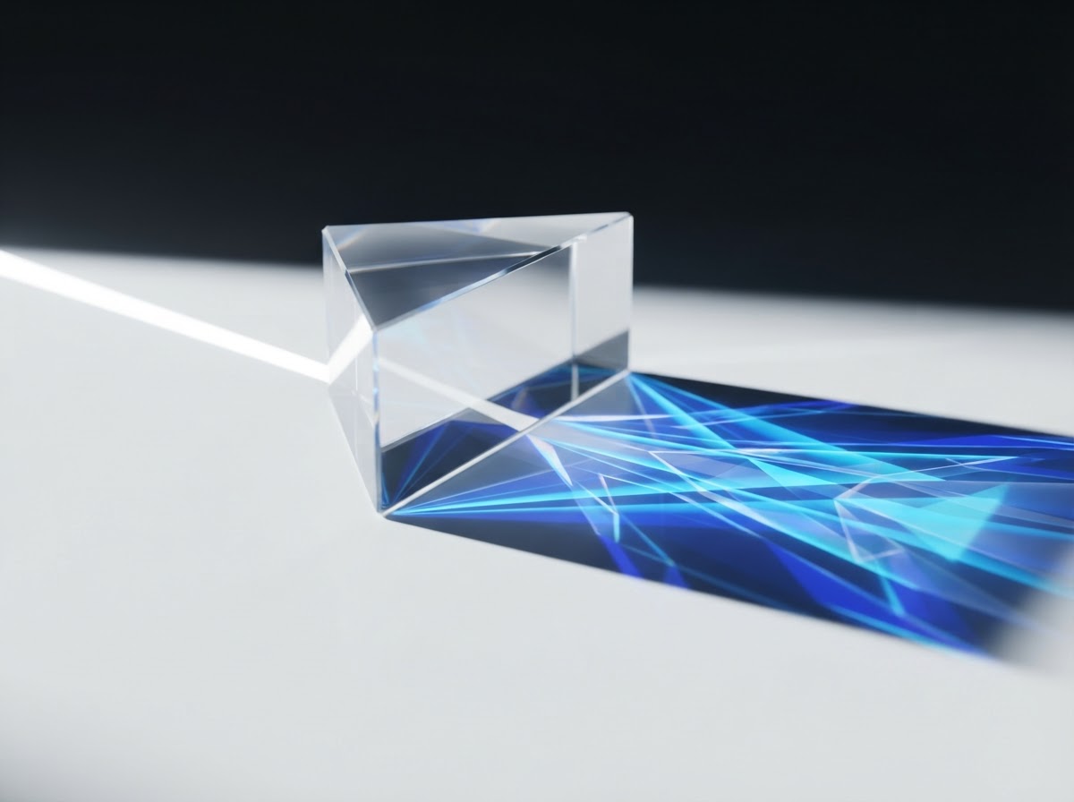 Computer Vision: refracción de luz en patrón geométrico